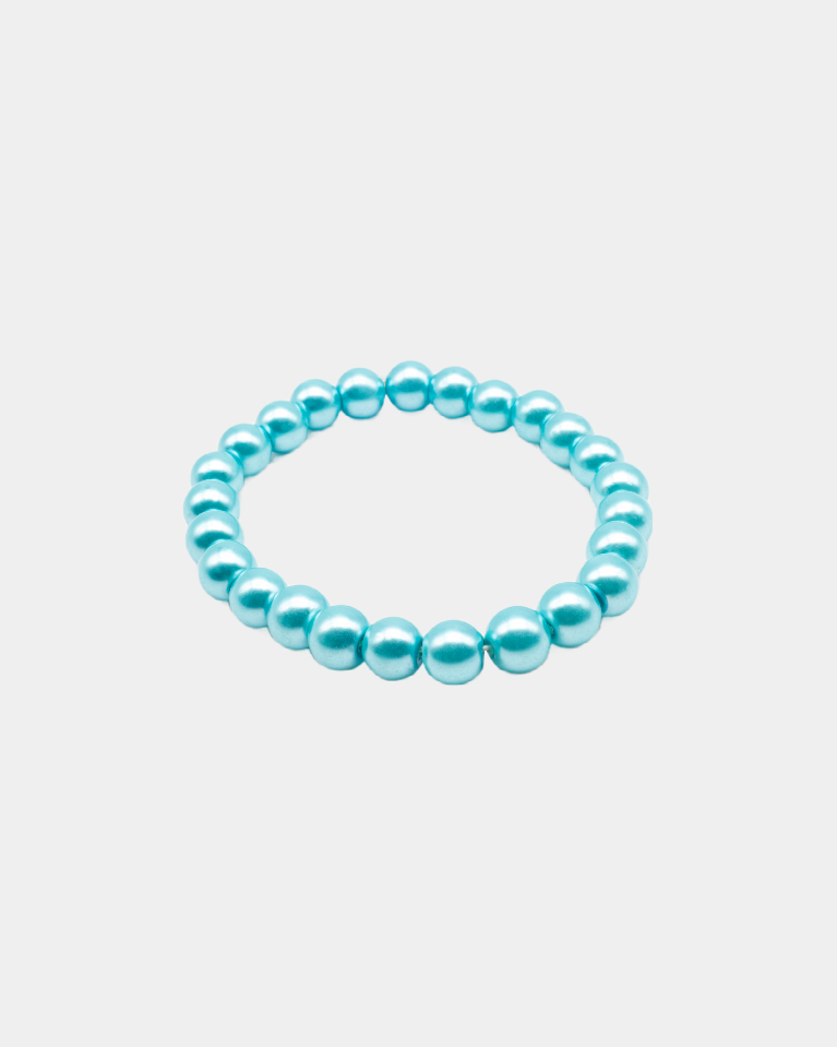 Beaded bracelet caviar turquoise 