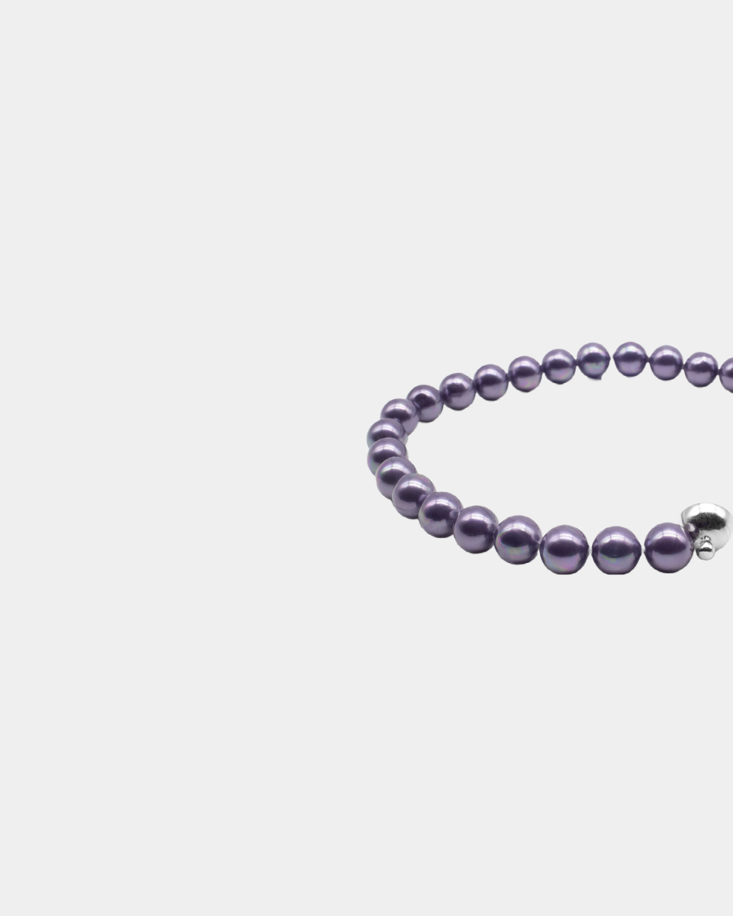 Beaded Bracelet Kuori Purple 