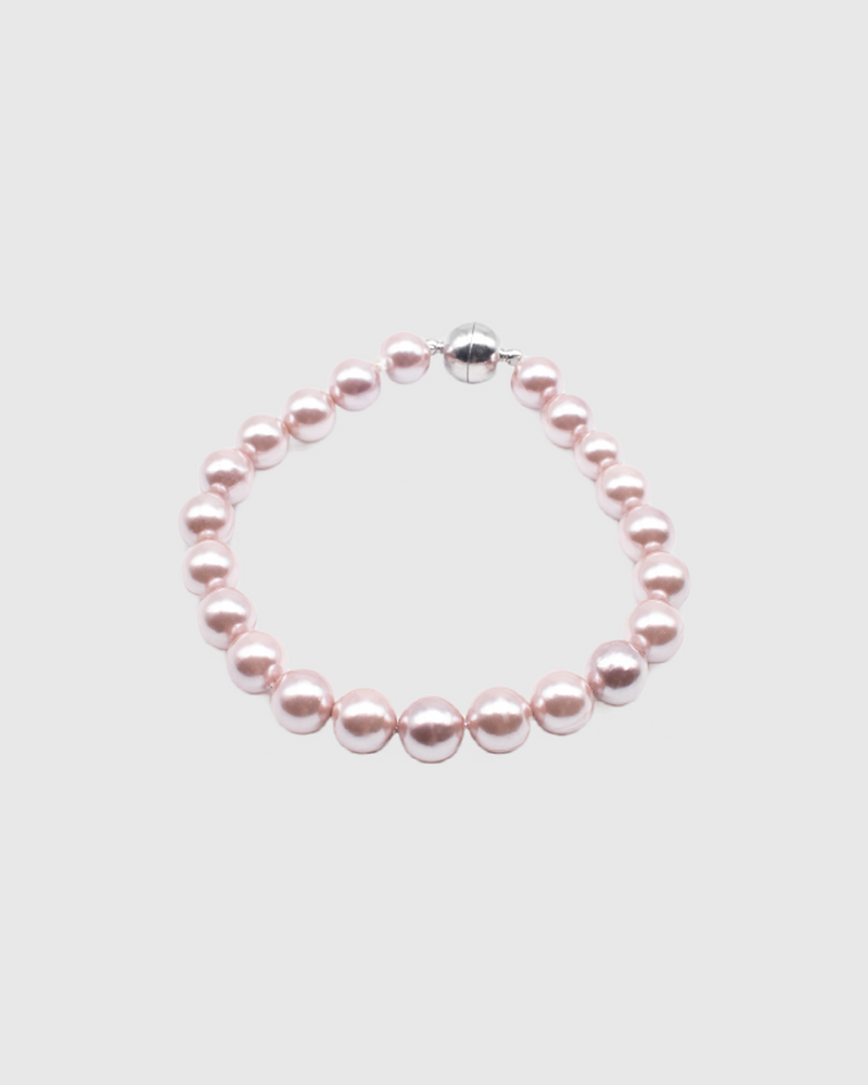 Perlen Armband Kuori Dunkel Pink