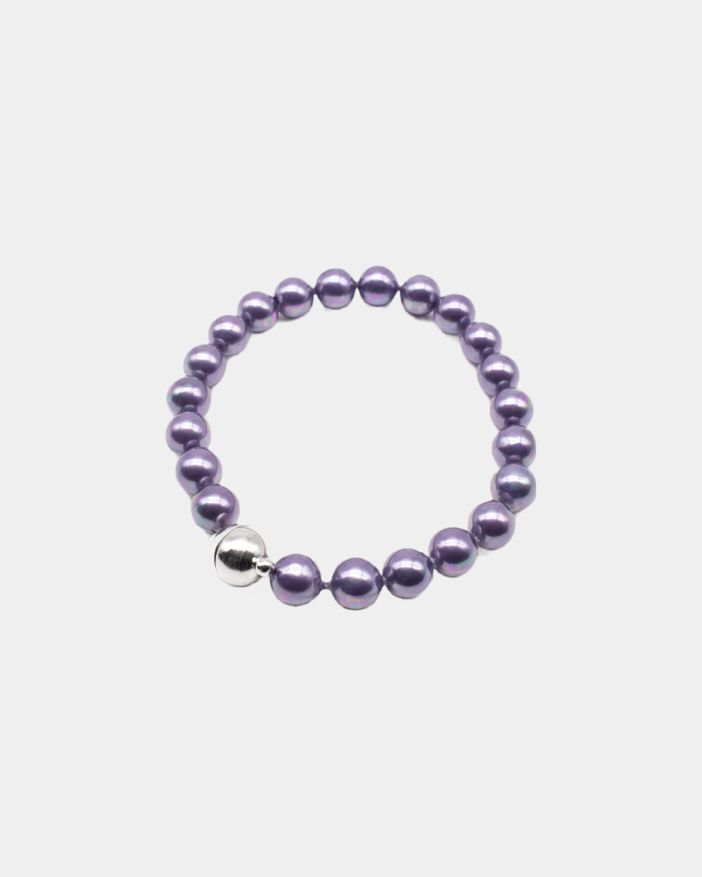 Beaded Bracelet Kuori Purple 