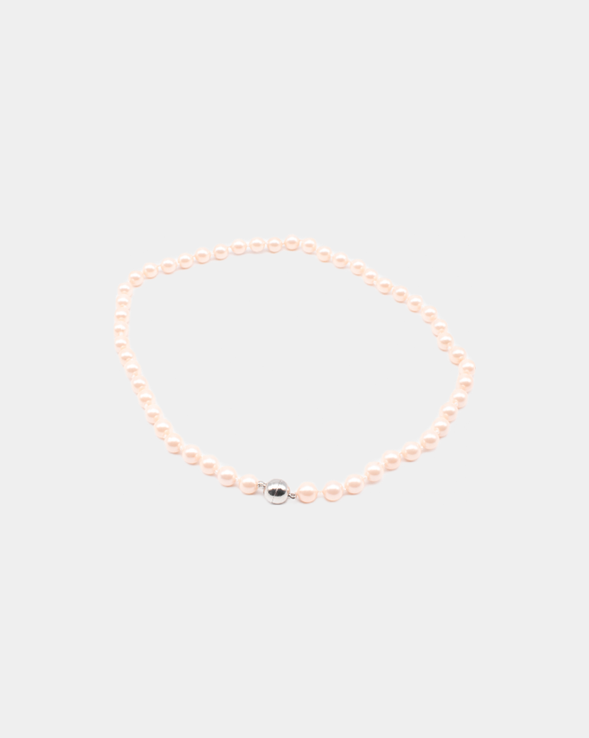 Coquille Rosé pearl necklace 